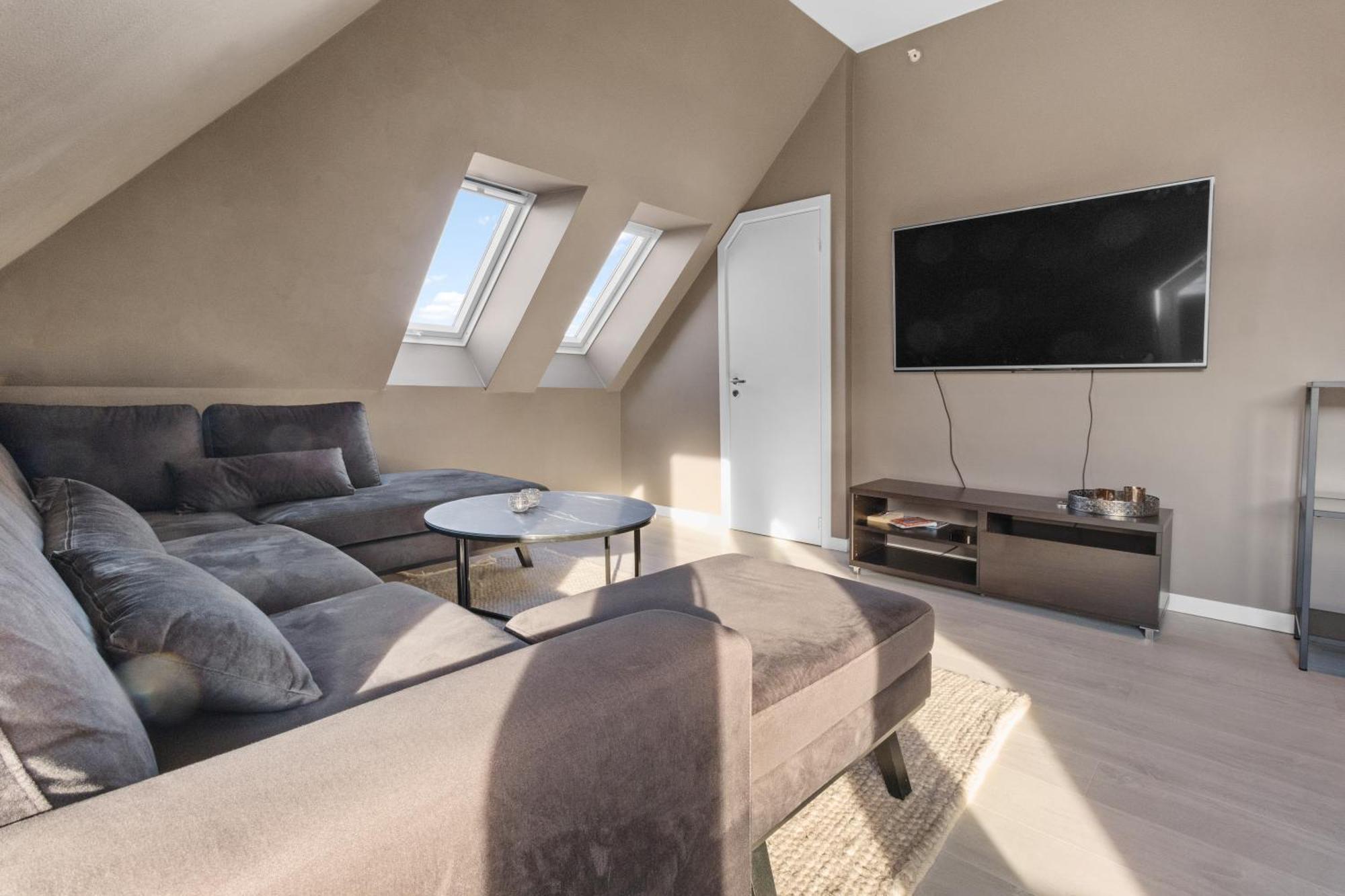 Penthouse Apartment In Bergen Exteriér fotografie