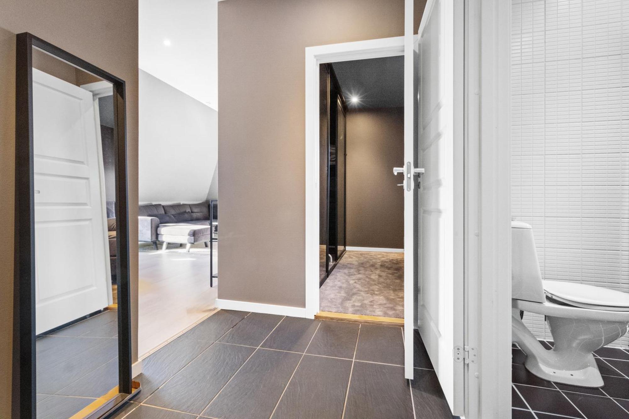 Penthouse Apartment In Bergen Exteriér fotografie