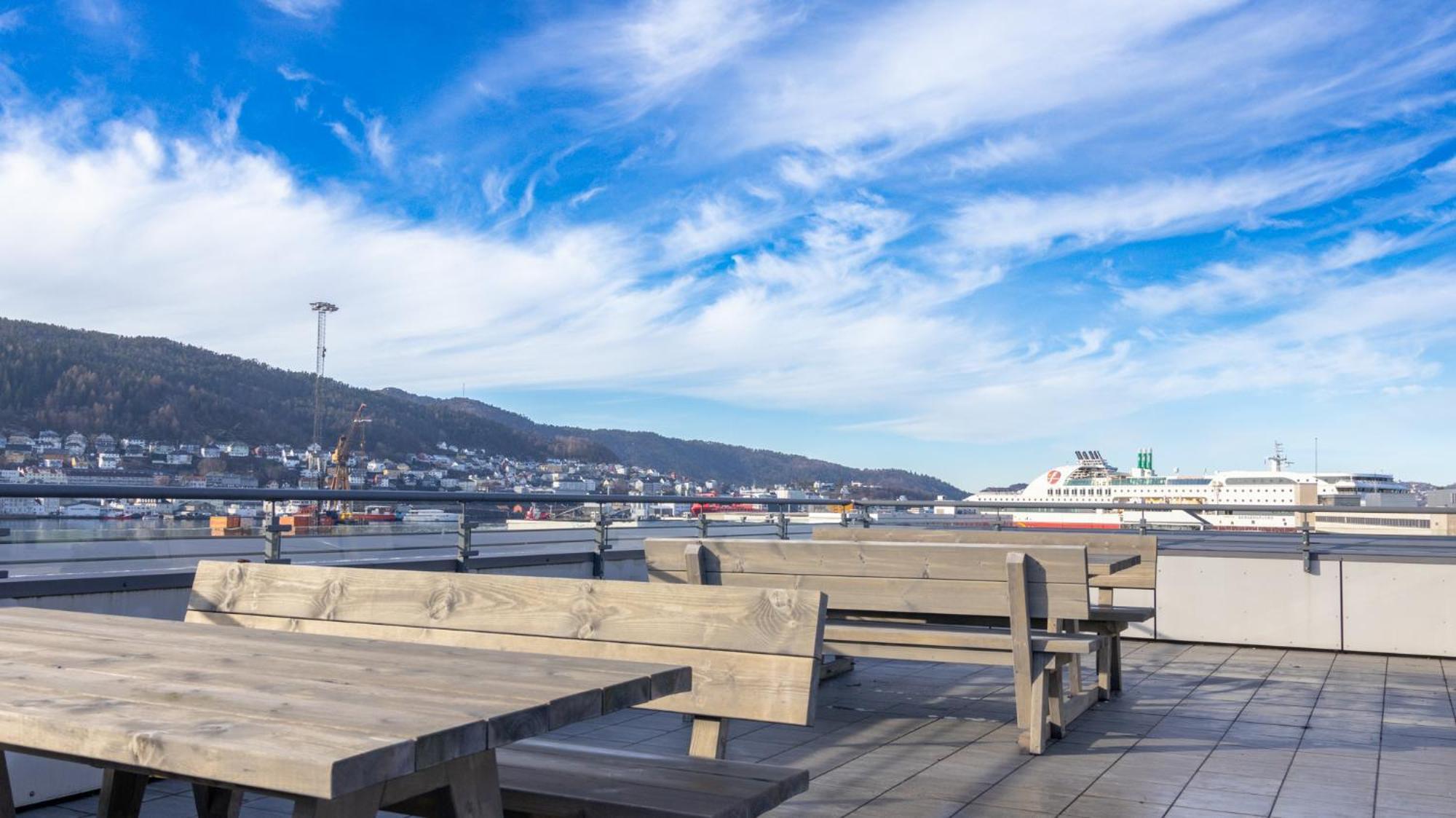 Penthouse Apartment In Bergen Exteriér fotografie