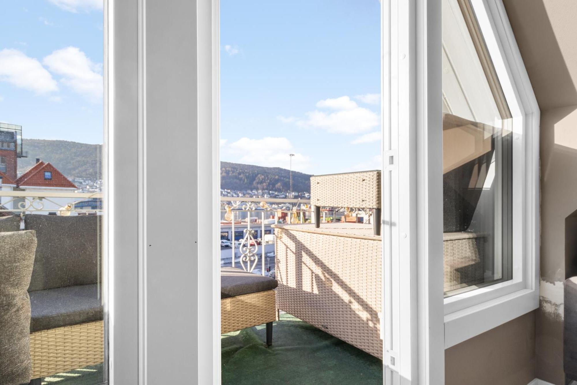Penthouse Apartment In Bergen Exteriér fotografie